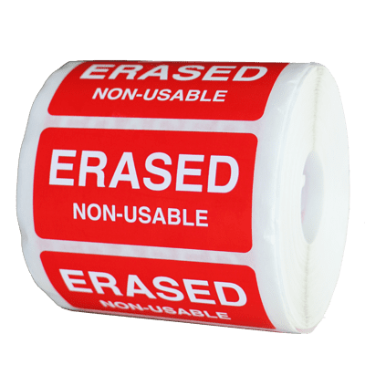 Erased / Non-Usable Labels