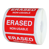 Erased / Non-Usable Labels