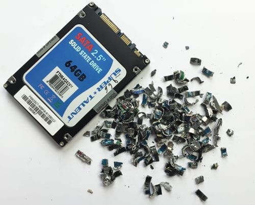 Shredded Solid State Drives