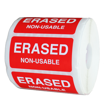 Erased / Non-Usable Labels